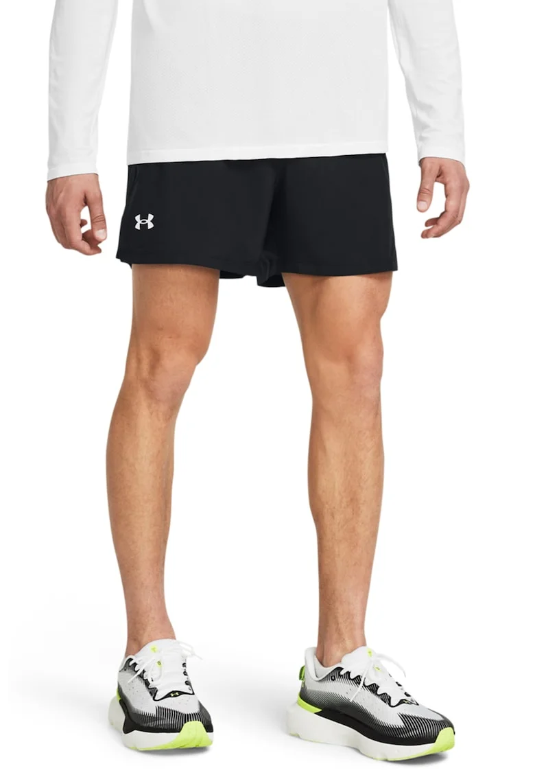 Pantaloni scurti pentru alergare Launch 5'', Negru