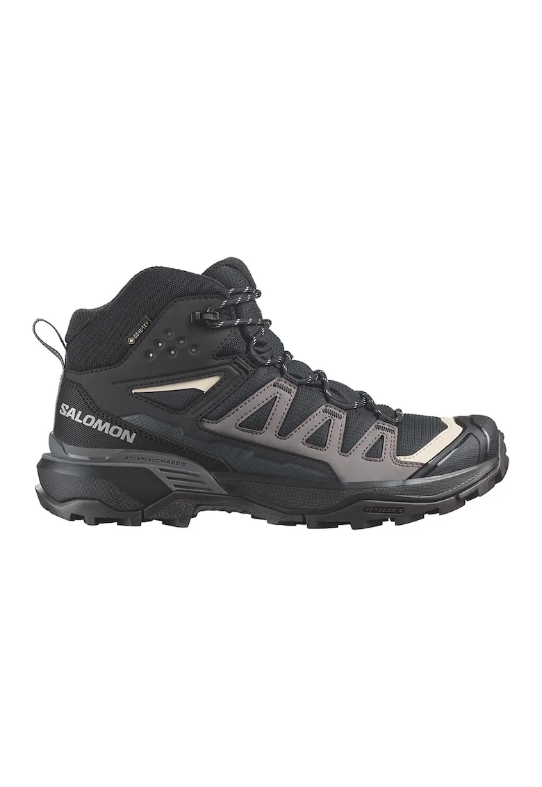Ghete pentru drumetii X Ultra 360 Mid Goretex, Negru/Gri inchis