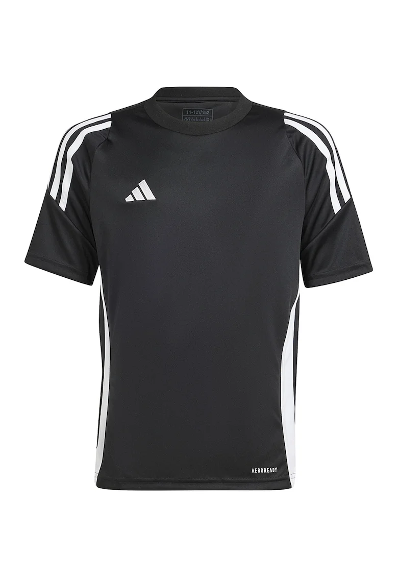Tricou pentru fotbal TIRO24, Alb/Negru