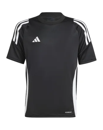 Tricou pentru fotbal TIRO24, Alb/Negru