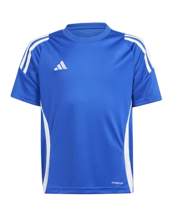 Tricou pentru fotbal TIRO24, Alb/Albastru royal