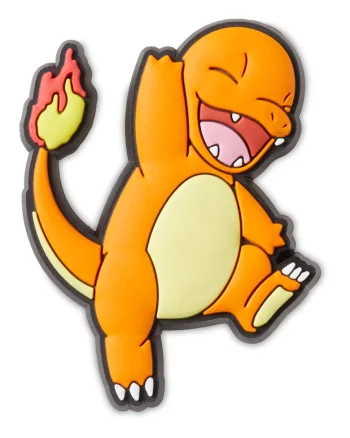 Talisman Pokemon Jibbitz, Galben/Portocaliu