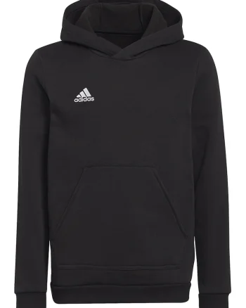 Hanorac cu logo, pentru fotbal, Negru
