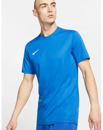 Tricou cu tehnologie Dri-Fit pentru fotbal, Albastru deschis