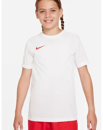 Tricou cu tehnologie Dri-Fit pentru fotbal Park, Alb murdar