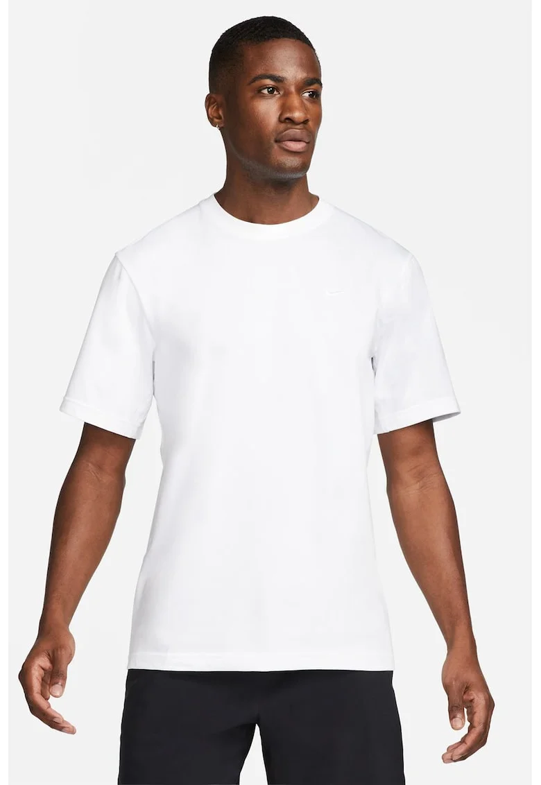 Tricou cu tehnologie Dri-Fit pentru antrenament Primary, Alb optic