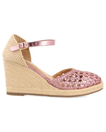 Sandale-espadrile wedge Serignan 28415, Roz