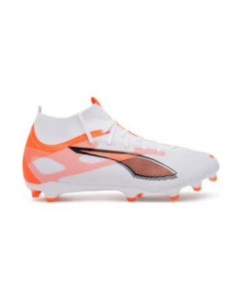 Ghete de fotbal barbati  305206312, Piele ecologica, 47 EU, Alb