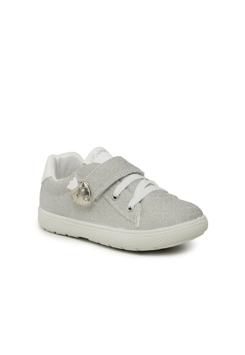 Pantofi sport fete,  Textil, Argintiu