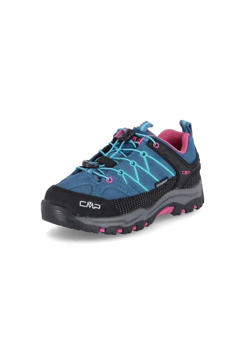 Pantofi sport de trekking  Kids Rigel Piele intoarsa Albastru, Albastru