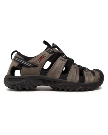 Pantofi sport barbati,  20719317845, Piele naturala, Gri