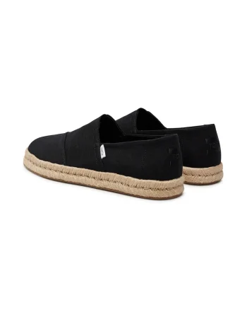 Espadrile barbati,  520717, Sintetic, Negru