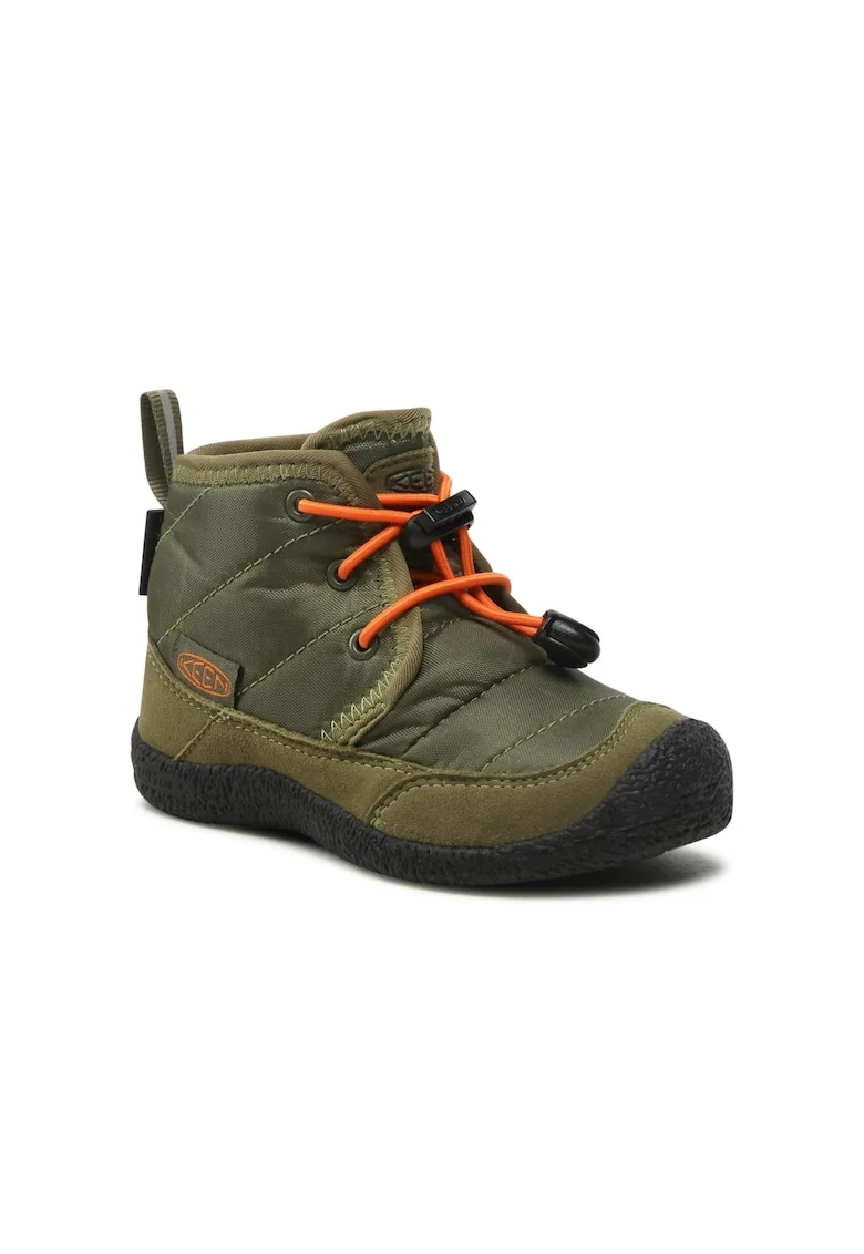 Pantofi sport baieti,  301701361, Kaki, Textil, Kaki
