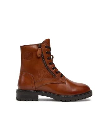 Pantofi sport dama,  25947, Piele ecologica, Maro