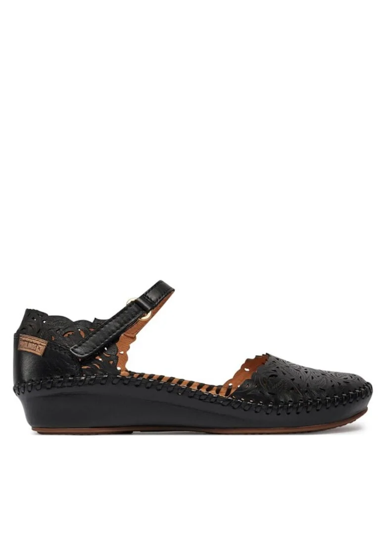 Pantofi dama  303680404, Piele naturala, Negru