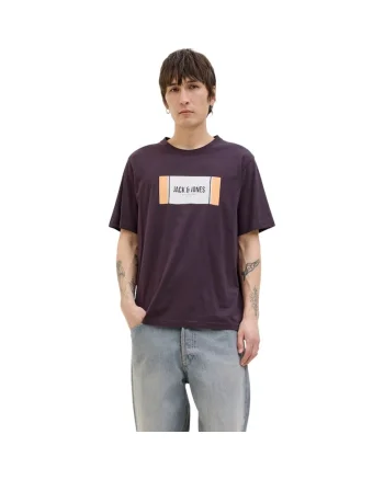 Tricou JACK &JONES Hayato BTS LN 47431, Violet