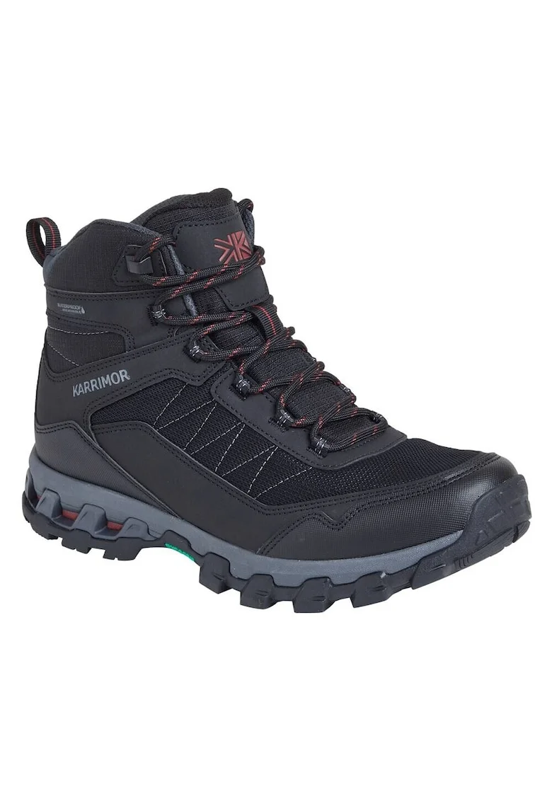 Ghete sport barbati  Exmoor Mid, negru, trekking