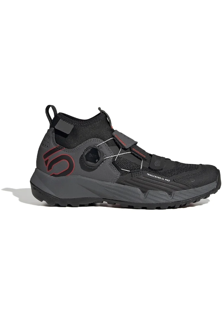 Pantofi sport unisex  Trailcross Pro Clip-in Mtb-boot, Gri