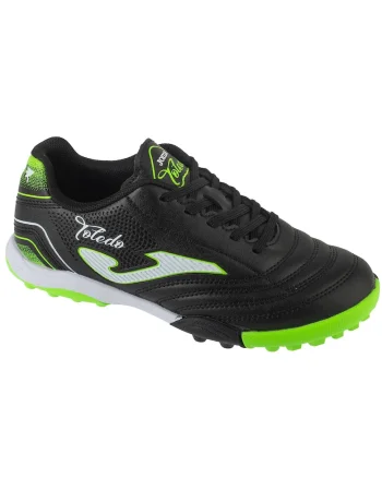 Ghete fotbal copii - turf,  Toledo Jr 104162, Negru