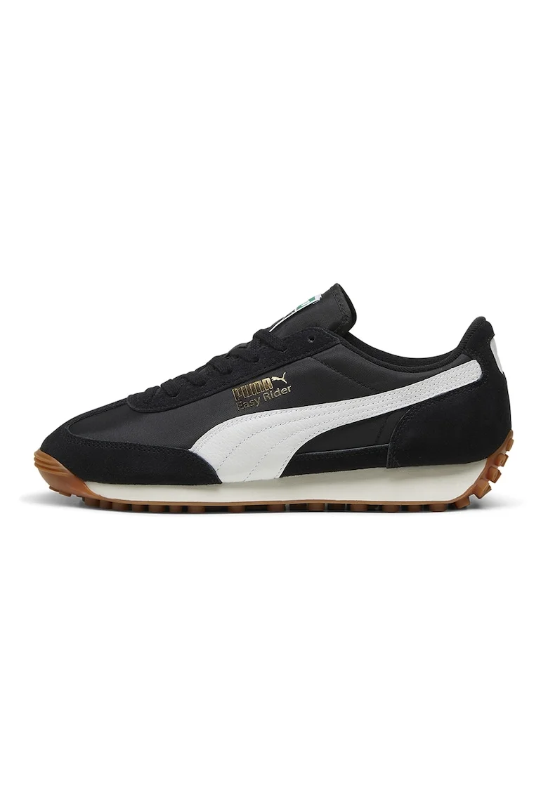 Pantofi sport cu garnituri de piele intoarsa Easy Rider Vintage, Albdwqfsq, Negru/Alb murdar
