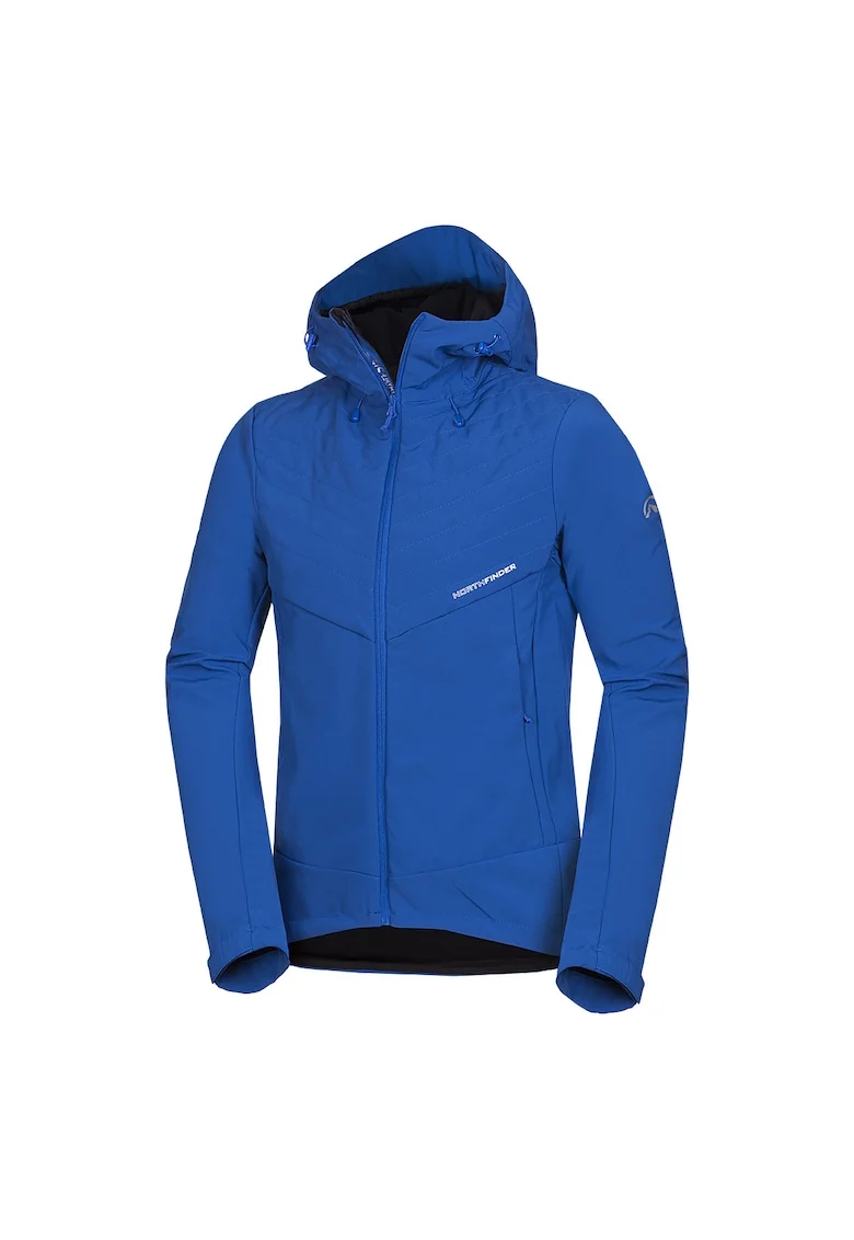 Jacheta softshell izolatie 5K/5K barbati Marquis, Negru/Albastru