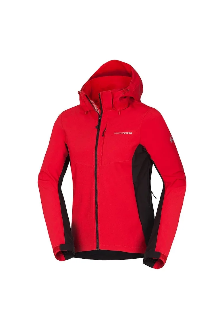 Jacheta outdoor din softshell pentru barbati 5K/5K Marquis, Rosu inchis
