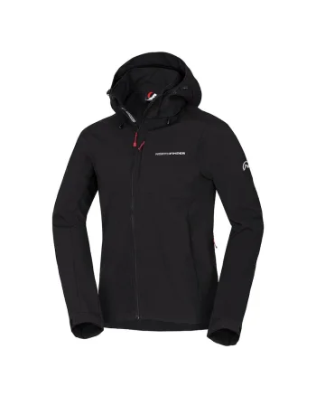 Jacheta outdoor din softshell pentru barbati 5K/5K Marquis, Negru