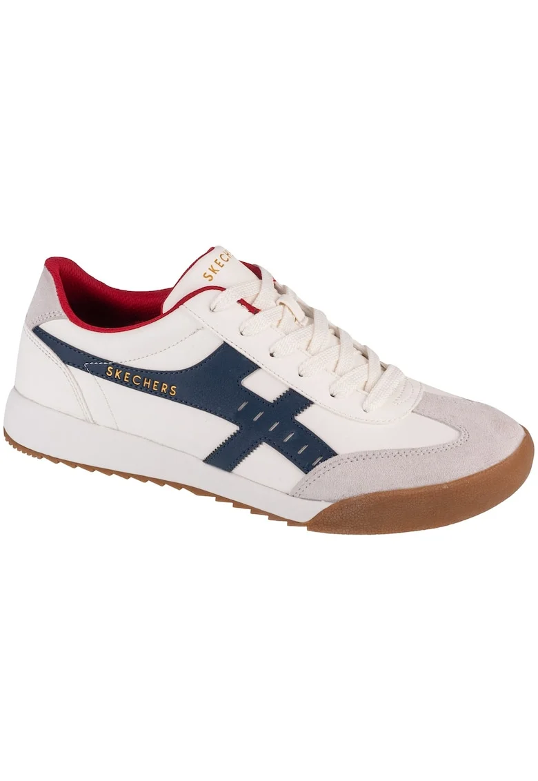 Pantofi sport de piele ecologica cu garnituri de piele intoarsa Zinger