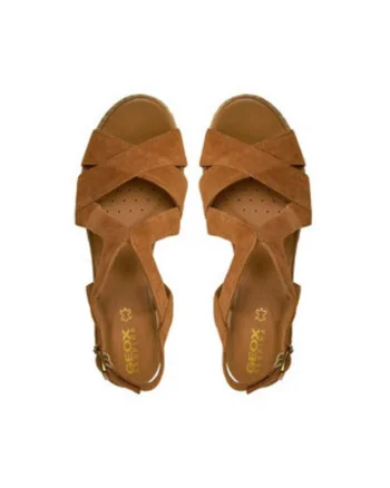 Espadrile dama  piele naturala, maro, Maro