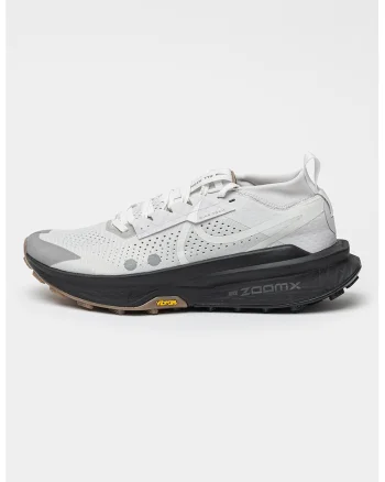 Pantofi sport ZoomX Zegama Trail 2 pentru alergare pe teren accidentat, Gri deschis/Alb murdar
