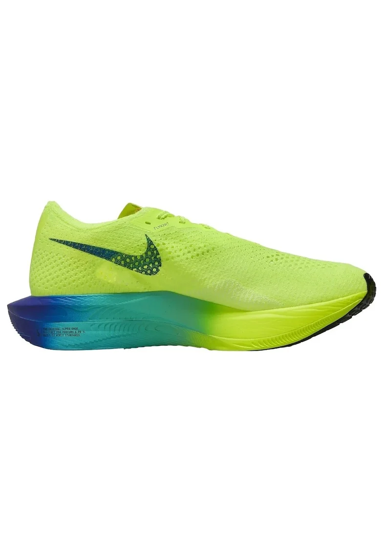 Pantofi alergare barbati  ZoomX Vaporfly Next% 3 SS 2024 Lime/Albastru 45 1/2