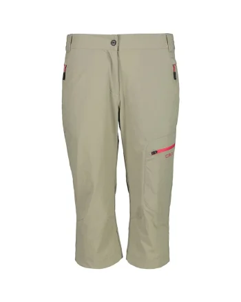 Pantaloni dama  Capri 3/4 - Bej
