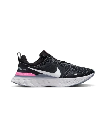 Pantofi pentru alergare React Infinity 3 Road, Alb/Negru