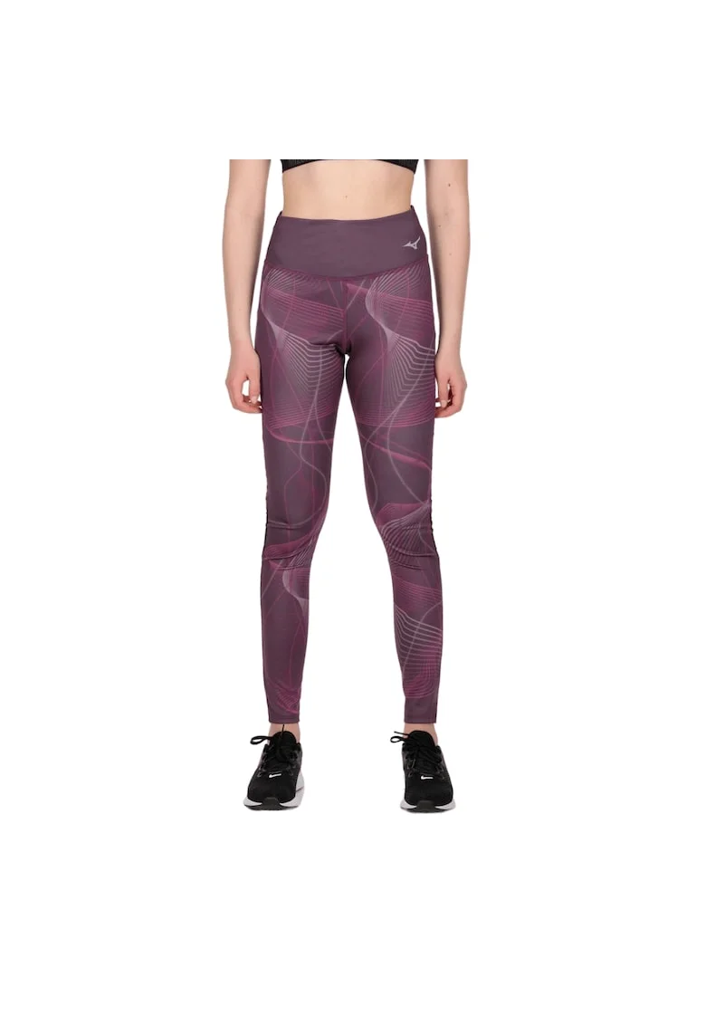 Colanti alergare dama  Printed Tights, Mov