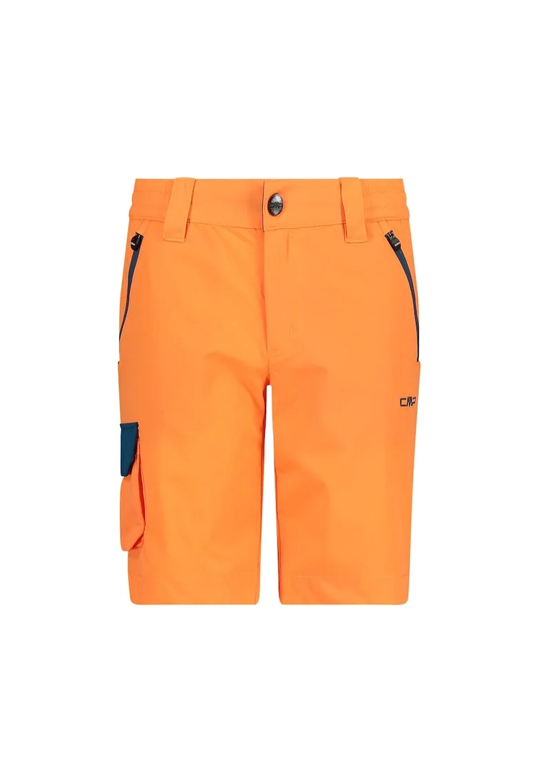 Pantaloni scurti trekking copii  32T5315, Portocaliu