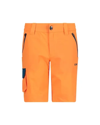 Pantaloni scurti trekking copii  32T5315, Portocaliu