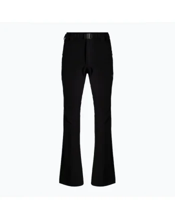 Pantaloni trekking barbati,  Poliester/Elastan, Negru, Negru