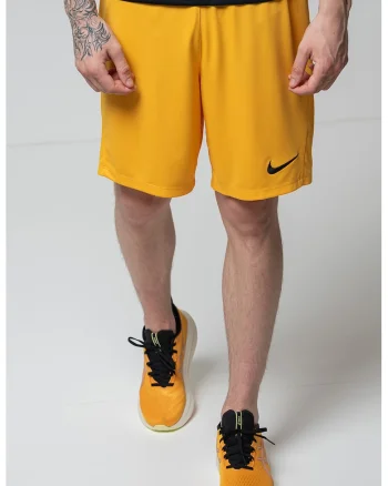 Pantaloni scurti cu tehnologie Dri-FIT pentru fotbal Park III, Galben sofran