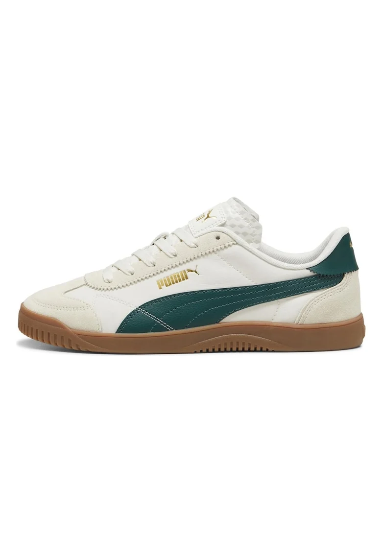 Pantofi sport cu garnituri de piele intoarsa Club 5v5 Lux, Alb