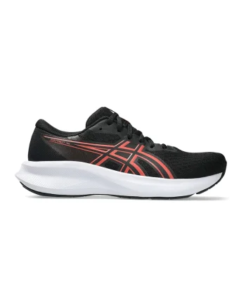 Pantofi tricotati cu logo, pentru alergare Patriot 14, Negru/Coral