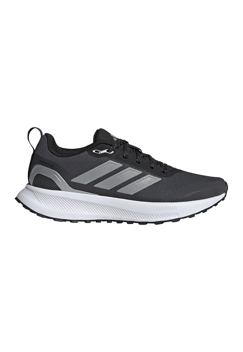 Pantofi Runfalcon 5 cu detalii reflectorizante pentru alergare, Alb/Gri antracit