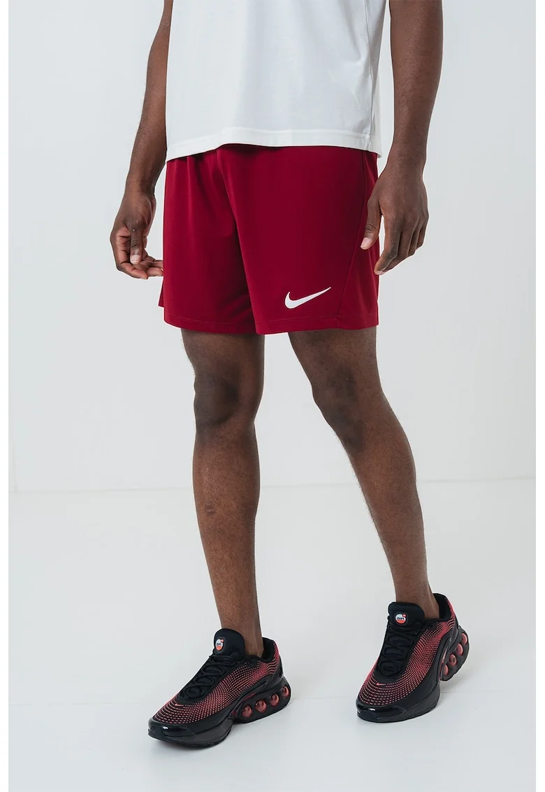 Pantaloni scurti cu tehnologie Dri-FIT pentru fotbal Park III, Visiniu