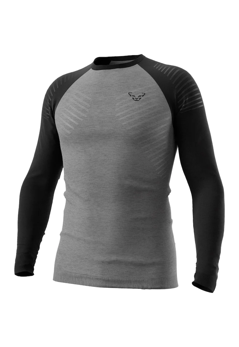 Bluza de corp barbati  Tour Light Merino Negru/Gri, Negru