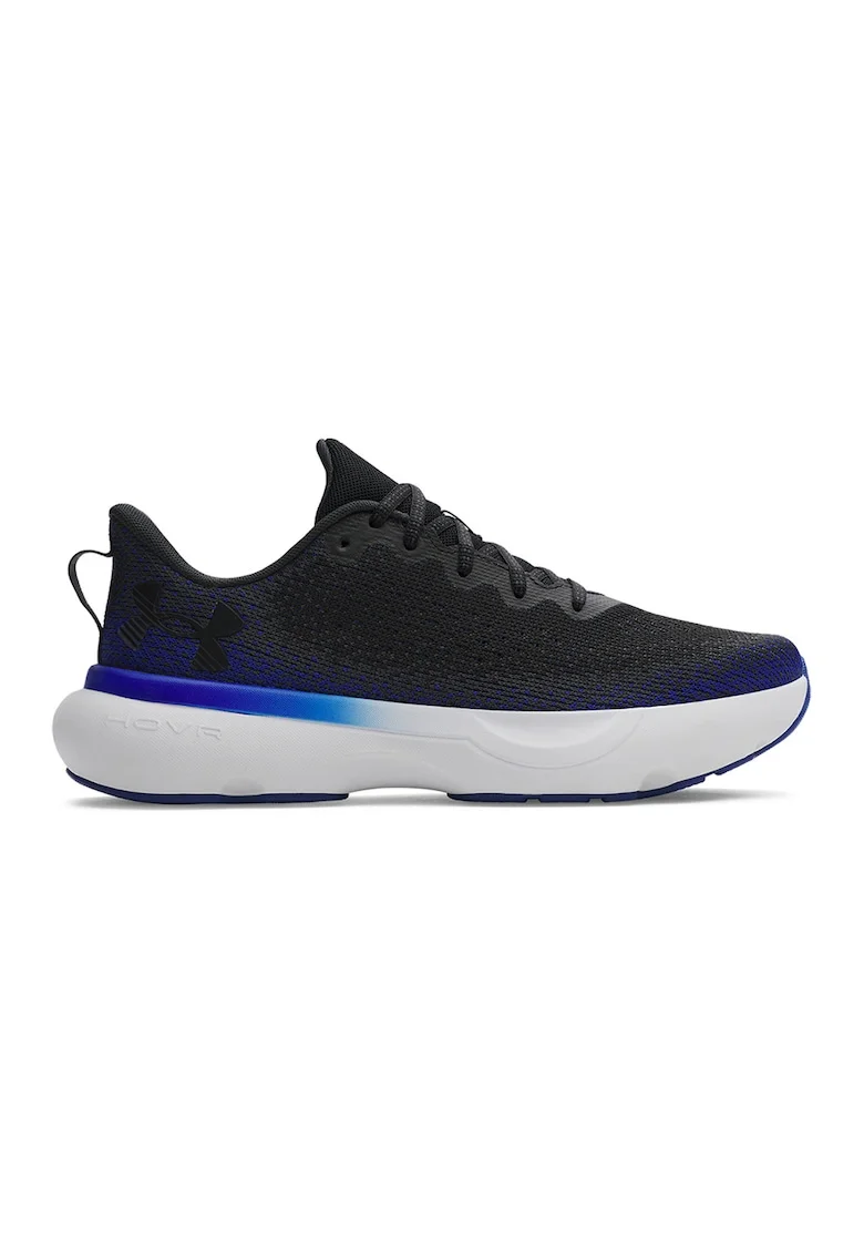 Pantofi Infinite din tricot, pentru alergare, Negru/Albastru royal