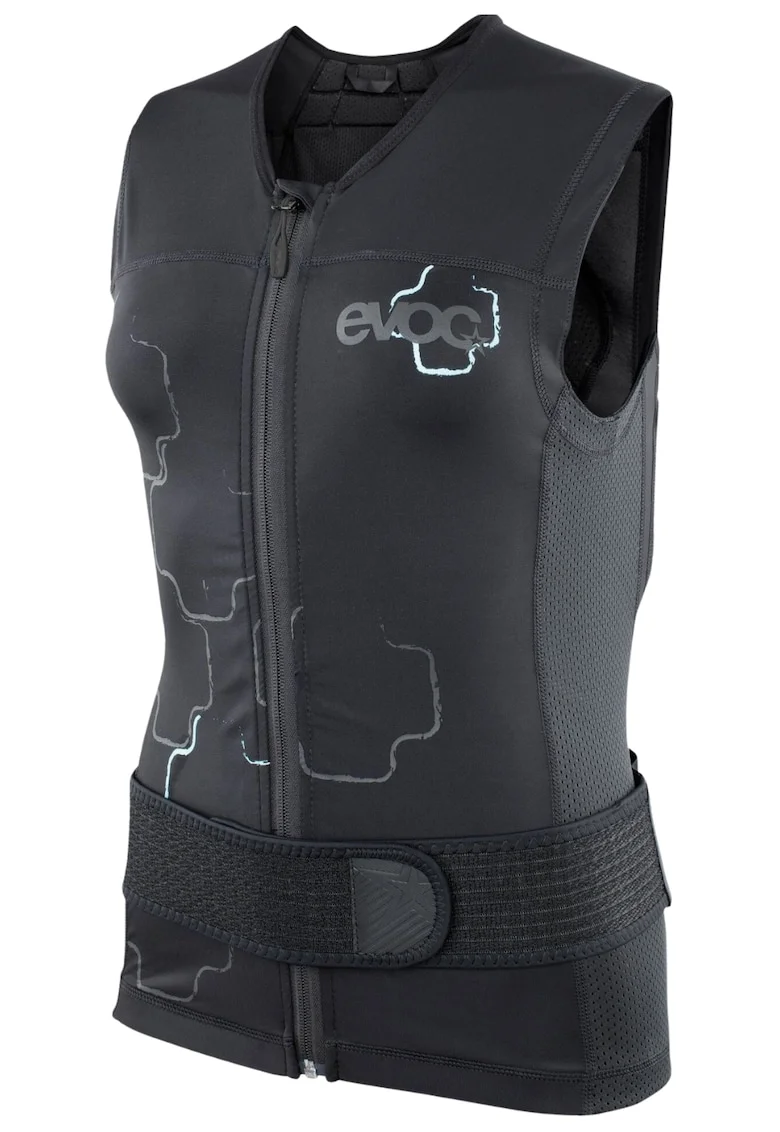 Vesta de protectie dama,  Nailon, negru, Negru