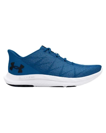 Pantofi cu material textil si insertii sintetice pentru alergare Charged Speed Swift, Albastru