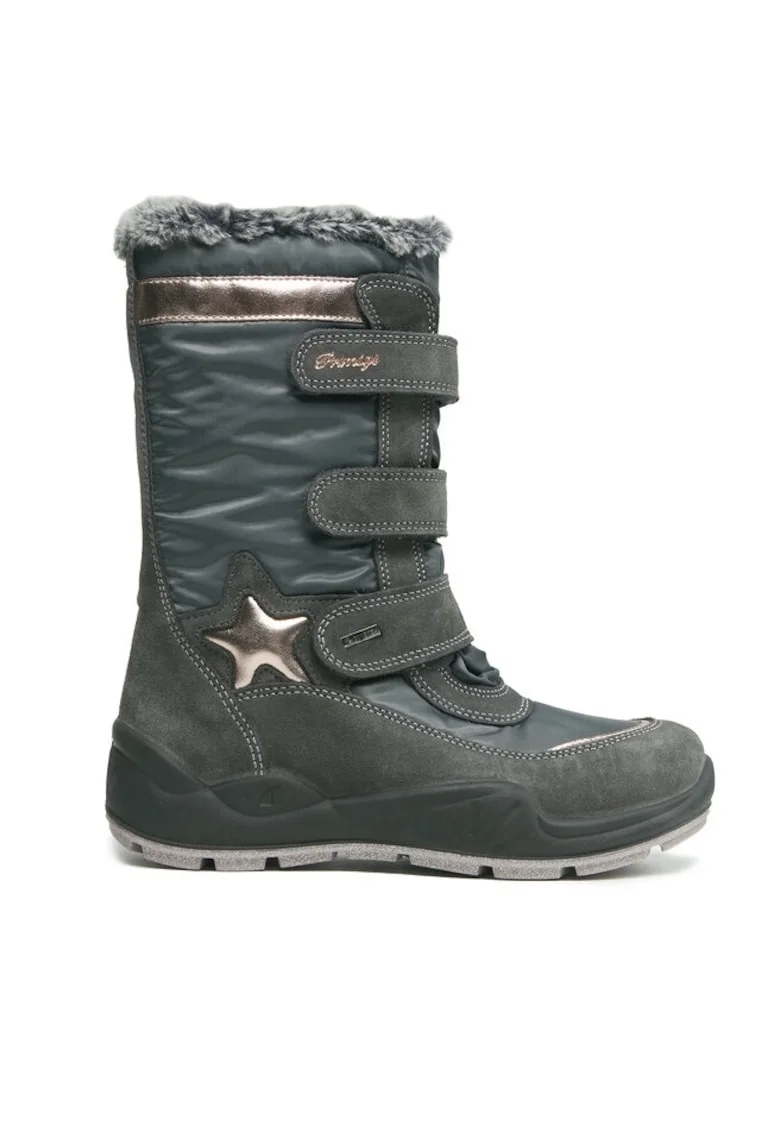 Botosei  303236328, Piele intoarsa/Textil, Gri