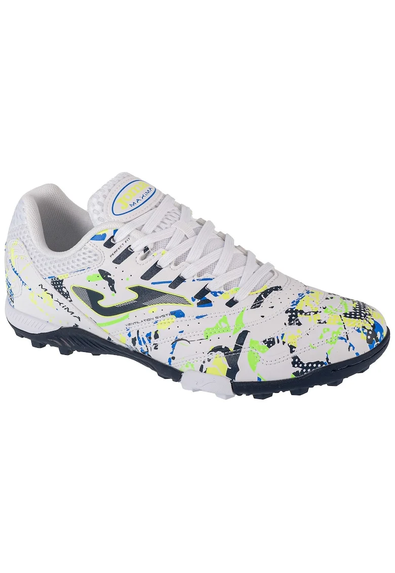 Pantofi pentru fotbal,  Maxima 230326, Alb