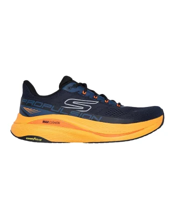 Pantofi pentru alergare,  Max Cushioning Propulsion 220509, Portocaliu/Bleumarin