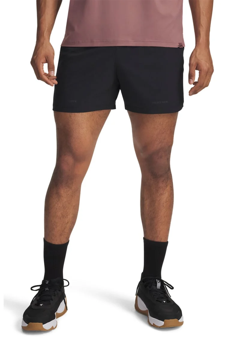 Pantaloni scurti cu snur de ajustare pentru antrenament Project Rock Ultimate, Negru